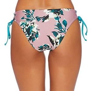 Splendid Reversible Floral/Solid Bikini Bottom XS